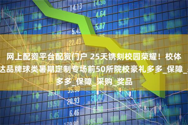 网上配资平台配资门户 25天镌刻校园荣耀！校体购携手世达品牌球类暑期定制专场前50所院校豪礼多多_保障_采购_奖品